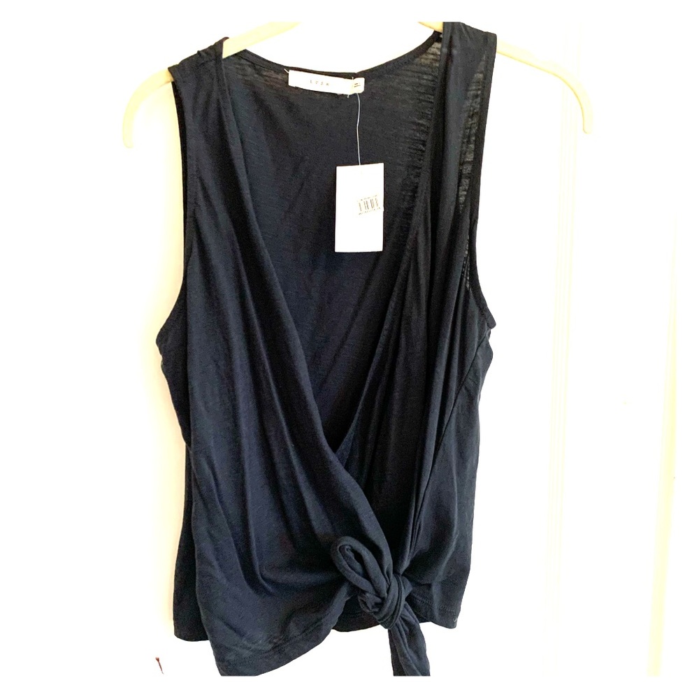 Lush charcoal Wrap tank